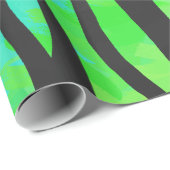 タイガーブラックアンドレインボープリント ラッピングペーパー (ロールコーナー)