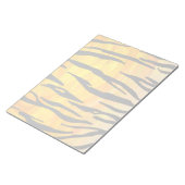 タイガーブラック&オレンジプリント ノートパッド (アングル)