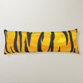 タイガーブラック&オレンジプリント ボディピロー (裏面)