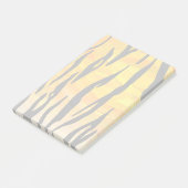 タイガーブラック&オレンジプリント ポストイット (アングル)