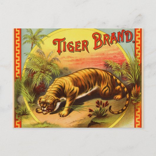タイガーブランド1900 ポストカード (正面)