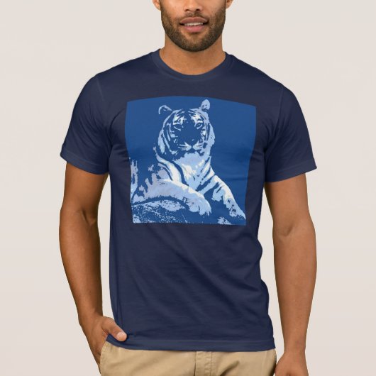 タイガーブルー Tシャツ (正面)