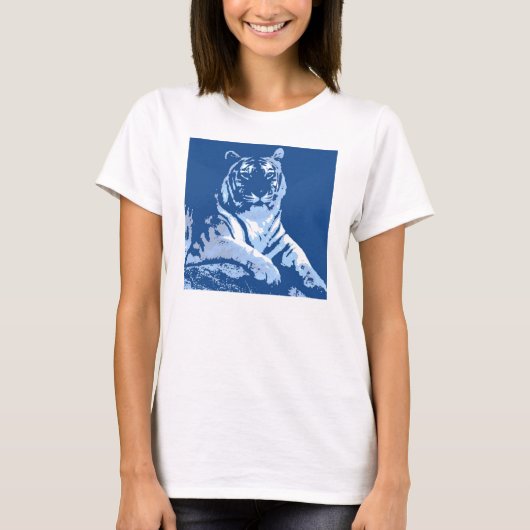 タイガーブルー Tシャツ (正面)