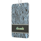 タイガープリントとモノグラム カーエアーフレッシュナー (左)