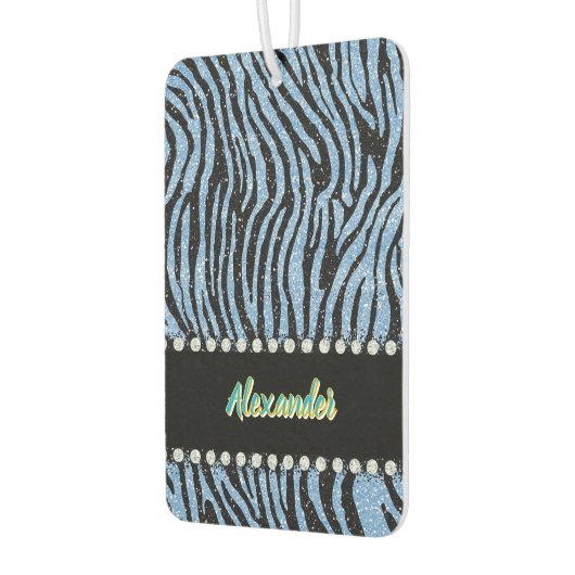 タイガープリントとモノグラム カーエアーフレッシュナー (左)