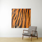 タイガープリントテクスチャ タペストリー (インサイチュ)
