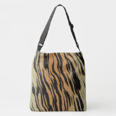 タイガープリントバッグ クロスボディバッグ (裏面)