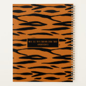 タイガープリントパターンプランナー プランナー手帳 (裏面)