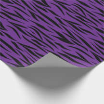 タイガープリント卒業ギフト紫シームレス