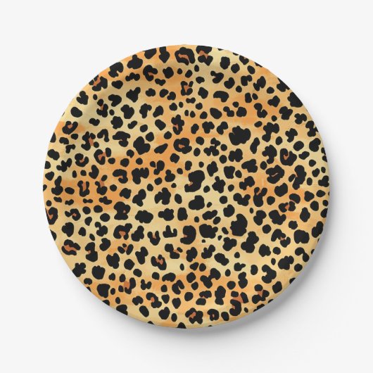 タイガープリント紙ボウル ペーパープレート (正面)