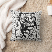 タイガープリント クッション (ブランケット)