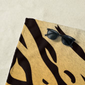 タイガープリント ビーチタオル (インサイチュ)