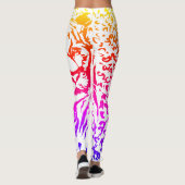 タイガープリント レギンス (裏面)