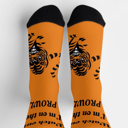 タイガープロールクルーソックス ソックス (上部)