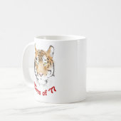 タイガーヘッドウォーターカラークラス懇親会パーティー コーヒーマグカップ (正面左)