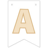 タイガーヘッドハッピーバースデーパーティー バンティングフラッグ (第3の旗)