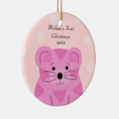 タイガーベビー初めてのクリスマス セラミックオーナメント (右)