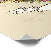 タイガーボホスタイルポートレート ポスター (角)