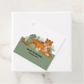 タイガーボーイパーティー、動物のジャングル フェイバータグ (インサイチュ)