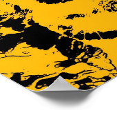 タイガーポスタープリントポップ・アートの – アートスタイルタイガースポスター ポスター (角)