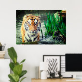タイガーポスター ポスター (ホームオフィス)