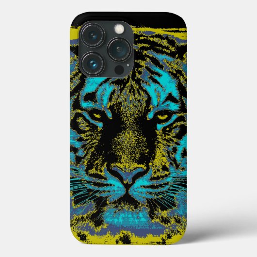 タイガーポップアート Case-Mate iPhoneケース (裏面)