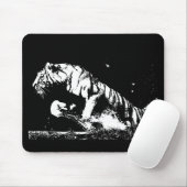 タイガーポップ・アートの・アート マウスパッド (マウス)