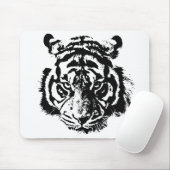 タイガーポップ・アートの・アート マウスパッド (マウス)