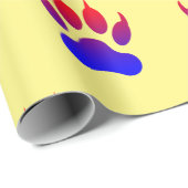 タイガーポーズラッピング紙 ラッピングペーパー (ロールコーナー)