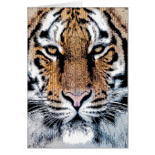 タイガーポートレートイングラフィックプレススタイル (正面)