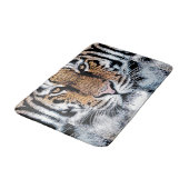 タイガーポートレートイングラフィックプレススタイル バスマット (アングル)