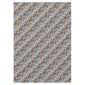 タイガーポートレートグラフィックスタイル テーブルクロス (正面)