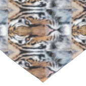 タイガーポートレートグラフィックスタイル テーブルクロス (アングル)