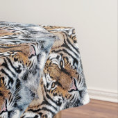 タイガーポートレートグラフィックスタイル テーブルクロス (インサイチュ)