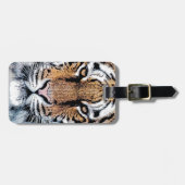 タイガーポートレートグラフィックスタイル ラゲッジタグ (正面横)