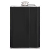 タイガーポートレート動物自然絵画野生動物の芸術 フラスク (裏面)