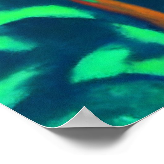 タイガーポートレート ポスター (角)