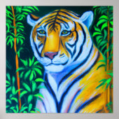 タイガーポートレート ポスター (正面)