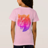 タイガーポートレート Tシャツ (裏面)