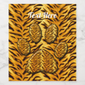 タイガーポー#1 ワインラベル (シングルラベル)