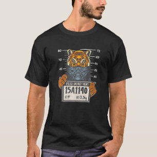 タイガーマグショット動物野生動物大きな猫タイガー Tシャツ