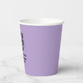 タイガーマスコットをテーマにした卒業紙カップ懇親会 紙コップ (左)