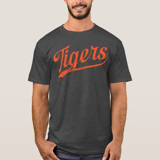 タイガーマスコット ビンテージ スポーツ ヴィンテージ Tシャツ (正面)