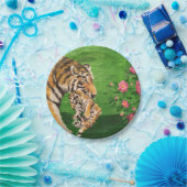 タイガーママ紙プレート ペーパープレート (パーティー)