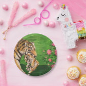 タイガーママ紙プレート ペーパープレート (パーティー)