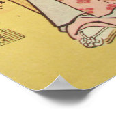 タイガーマンと妻の日本のプリントカップル ポスター (角)