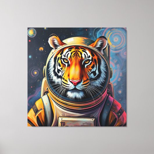 タイガームーンの征服-3 キャンバスプリント (正面)