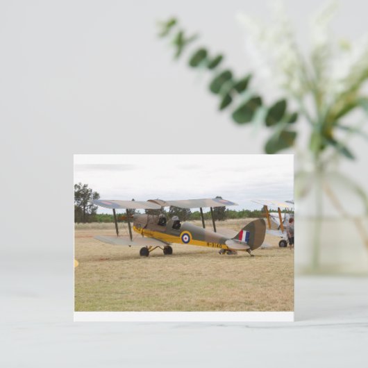 タイガーモス80周年記念フライイン ポストカード (スタンド正面)