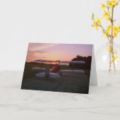 タイガーモス カード (黄色い花)