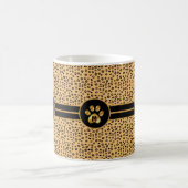 タイガーモダンパターンとポー コーヒーマグカップ (中央)